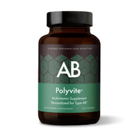 D'Adamo Personalized Nutrition - Polyvite AB 120 vcaps Supplement Facts