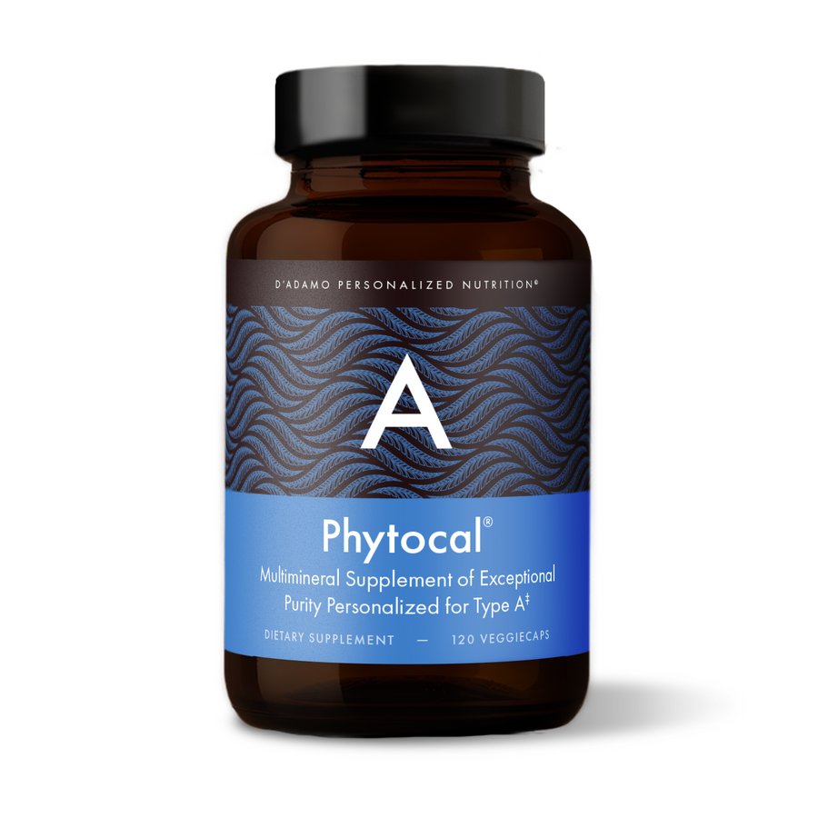 D'Adamo Personalized Nutrition - Phytocal A 120 vcaps