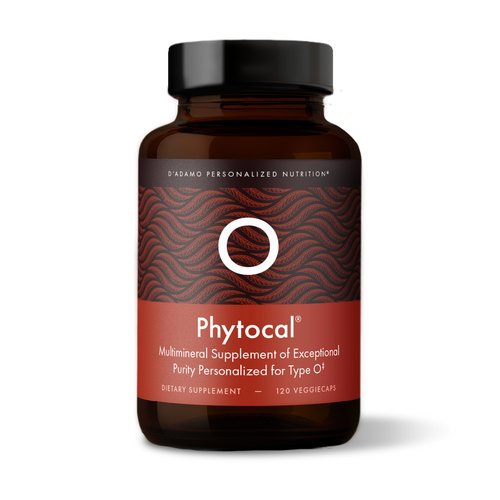 D'Adamo - Phytocal O 120 vcaps Supplement Facts