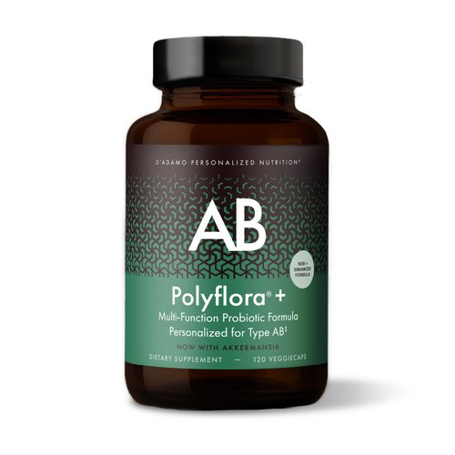 Dadamo Personalized Nutrition - Polyflora Ab 120 Vcaps Supplement Facts