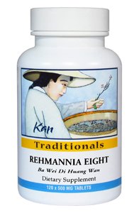 Kan Traditionals Rehmannia eight - Ba Wei Di Huang Wan - 60 Tablets