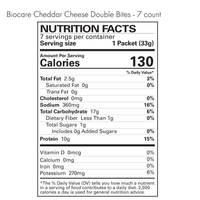 High Protein Cheddar Cheese Double Bites