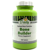 Daily Manufacturing Bone Builder (Vitamin's C, D3, K2, Calcium, Magnesium, Strontium, Boron, Silicon & Betaine Hydrochloride) 180 Tablets