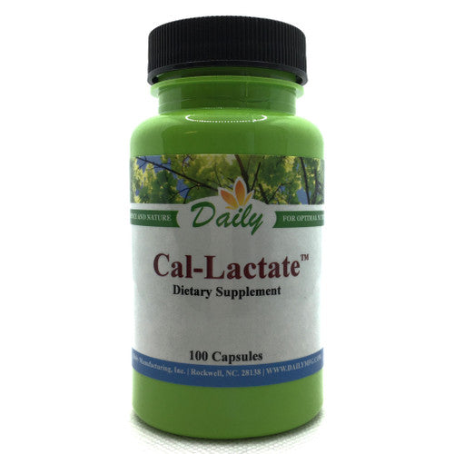 Daily Manufacturing Calcium Lactate 100 Capsules