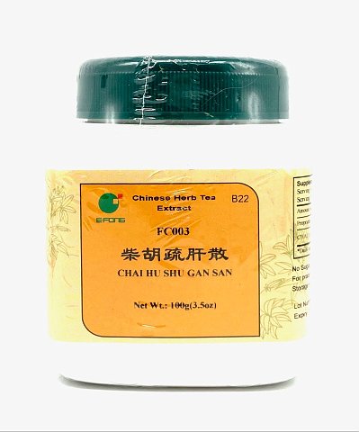 Chai Hu Shu Gan San - Bupleurum & Cyperus Formula, 100gm,(E-Fong)