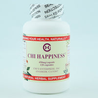 Chi Happiness Herbal Supplement 500 mg 120 Capsules by Chi's Enterprise - New &