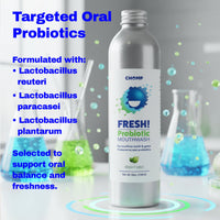FRESH! Probiotic Bright Mint Mouthwash
