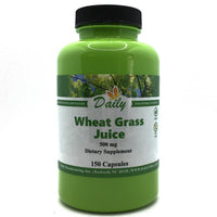 Daily Manufacturing Organic Dehydrated Wheat Grass Juice Capsules