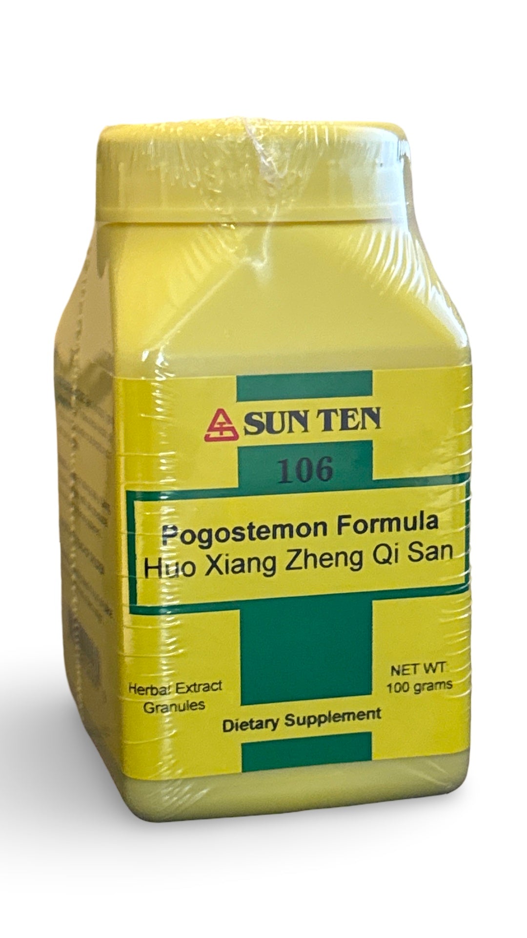 Sun Ten - AGASTACHE Formula / Pogostemon Huo Xiang Zheng Qi San Concentrated Granules 100g 106