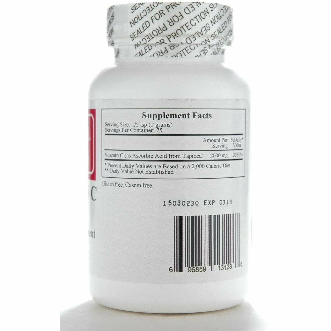 Ecological Formulas Vitamin C-1000 Capsule from Tapioca, 90 Count bottle