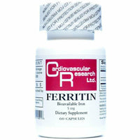 Cardiovascular Research Ferritin (bioavailable Iron), 60 Count (Pack of 2)
