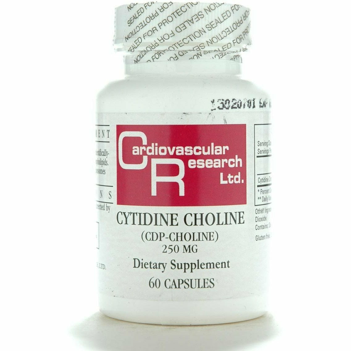 Ecological Formulas - Cytidine Choline 250 mg 60 caps [Health and Beauty]