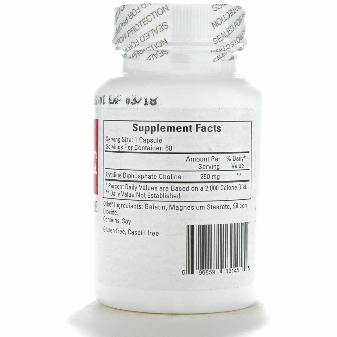 Ecological Formulas - Cytidine Choline 250 mg 60 caps [Health and Beauty] bottle