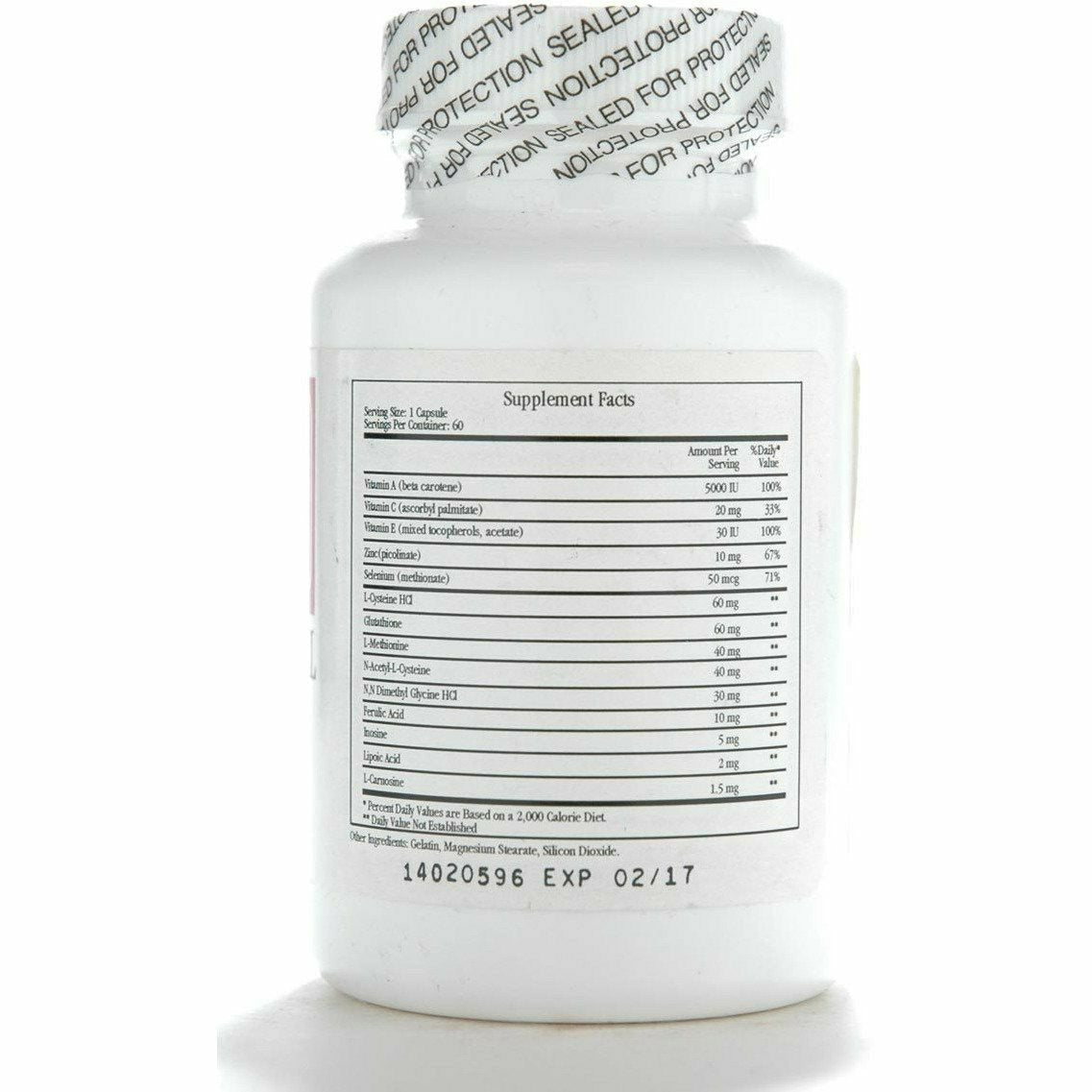 Ecological Formulas - Free Radical Quenchers 60 caps bottle