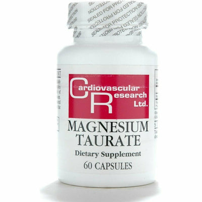 Cardiovascular Research Magnesium Taurate - 125 mg Elemental Magnesium -120 Count (60 X2)