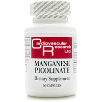 Cardiovascular Research Manganese Picolinate, White, 60 Count