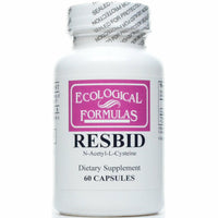Ecological Formulas Resbid 500 Mg, White, 60 Count