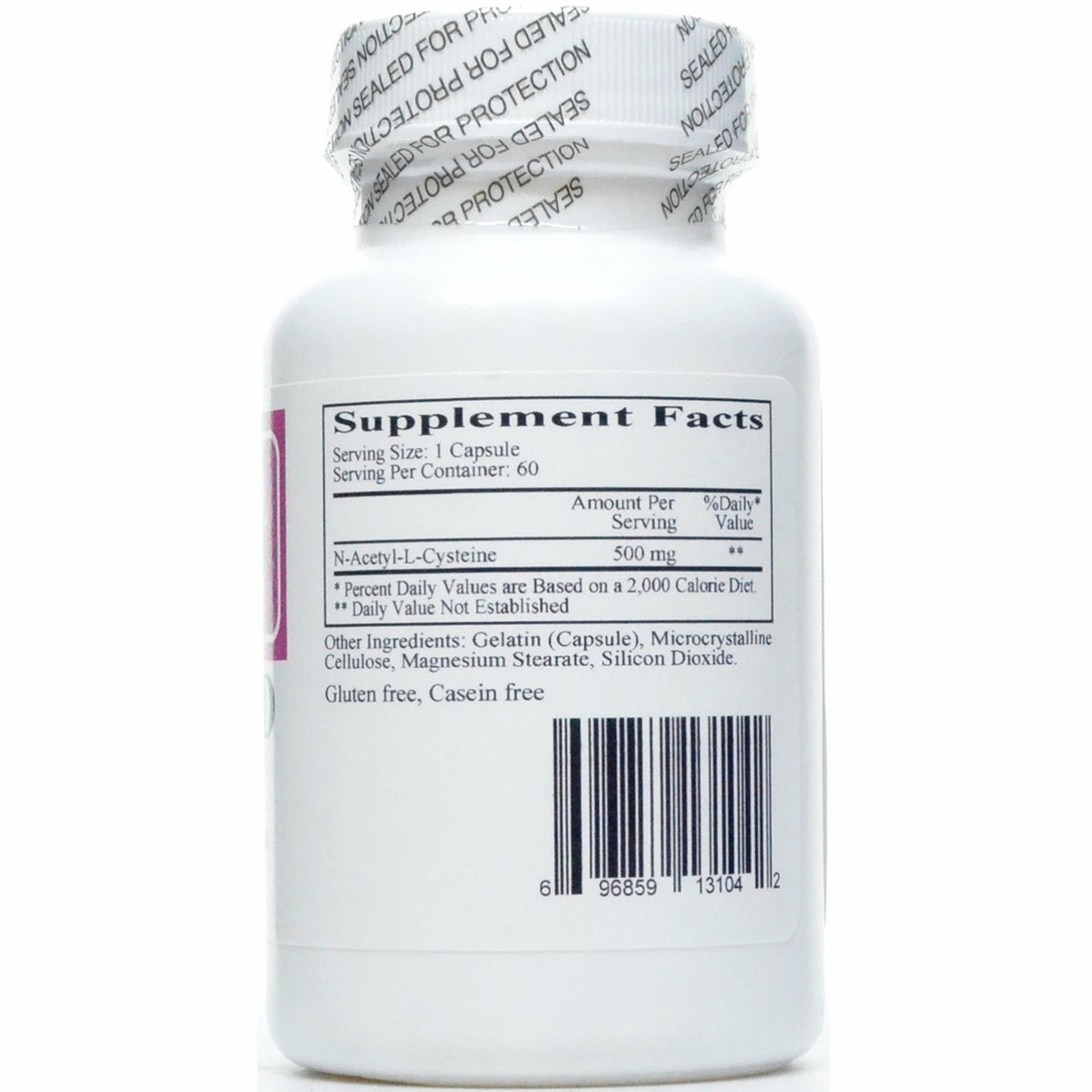 Ecological Formulas Resbid 500 Mg, White, 60 Count bottle