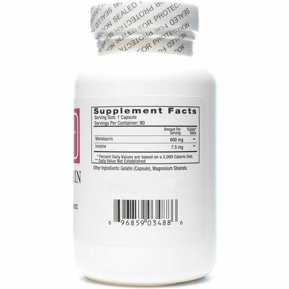 Ecological Formulas Monolaurin 600mg 90 Capsules bottle