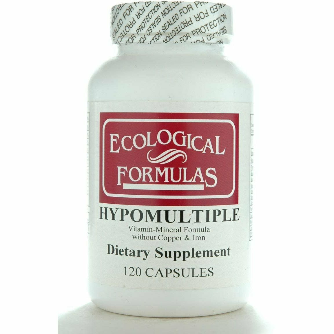 Ecological Formulas - Hypomultiple without Cu/Iron 120 caps