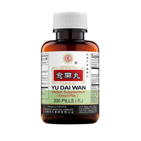 Solstice Medicine Company Yu Dai Wan Herbal Supplement (200 Pills) (1 Bottle) bottle
