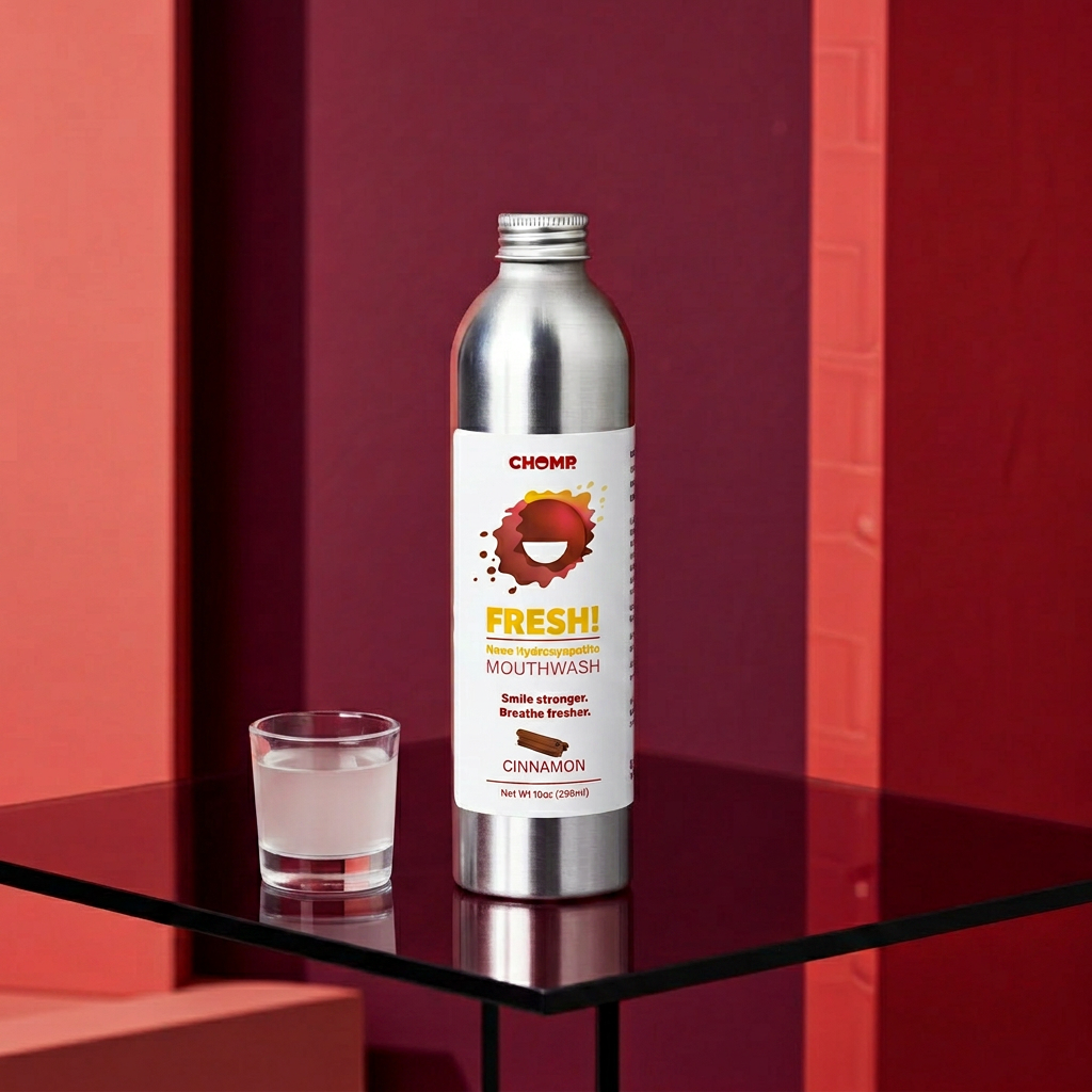 FRESH! Nano Hydroxyapatite Cinnamon Mouthwash