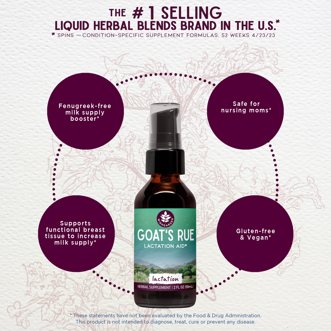 Goat's Rue, Lactation Aid