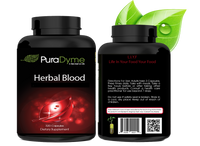 PuraDyme - Herbal Blood - Herbs in My Blood - 320 Capsules bottle