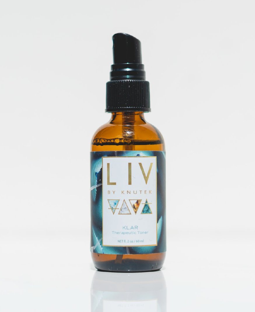 LIV by kNutek Therapeutic Toner ( KLAR ), 4 Ounces bottle