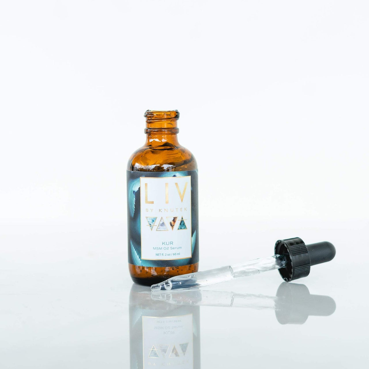 LIV by kNutek MSM-O2 Serum (KUR), 4 oz (120 ml) bottle