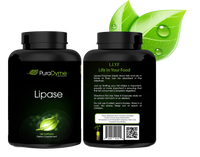 PuraDyme Lipase Enzyme 180 Capsules Digestive Enzyme (1) bottle