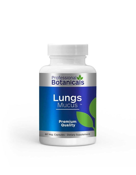 Professional Botanicals Lungs Mucus 60 caps