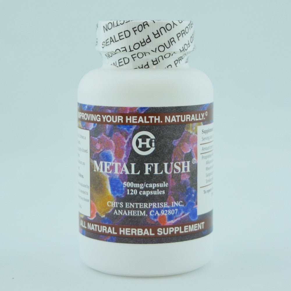 Chi's Enterprise Metal Flush 120 Capsules