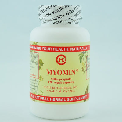 Myomin Herbal Supplement - 120 Capsules | Natural Chi Balance Formula