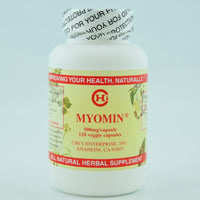 Chi's Enterprise 120 Piece Myomin Promotes Healthy Hormone Levels 500mg Capsules
