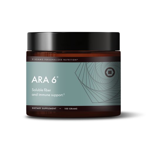 D'Adamo Personalized Nutrition Ara 6, 100 Gram Supplement Facts