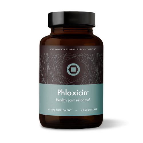 D'Adamo Personalized Nutrition Phloxicin, 60 Count Supplement Facts