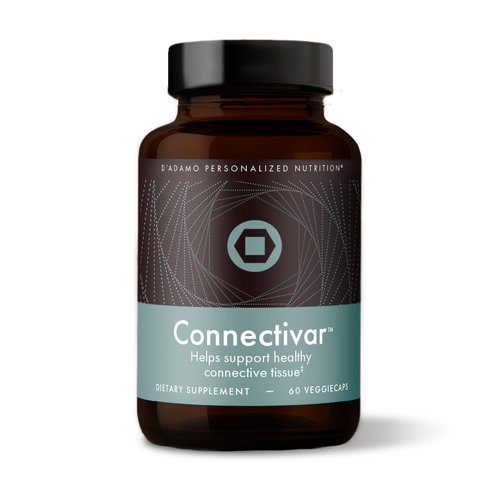 D'Adamo Personalized Nutrition - Connectivar 60 vcaps Supplement Facts