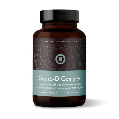 D'Adamo Personalized Nutrition - Gastro-D Complex 90 vcaps by D'Adamo Personalized Nutrition Supplement Facts