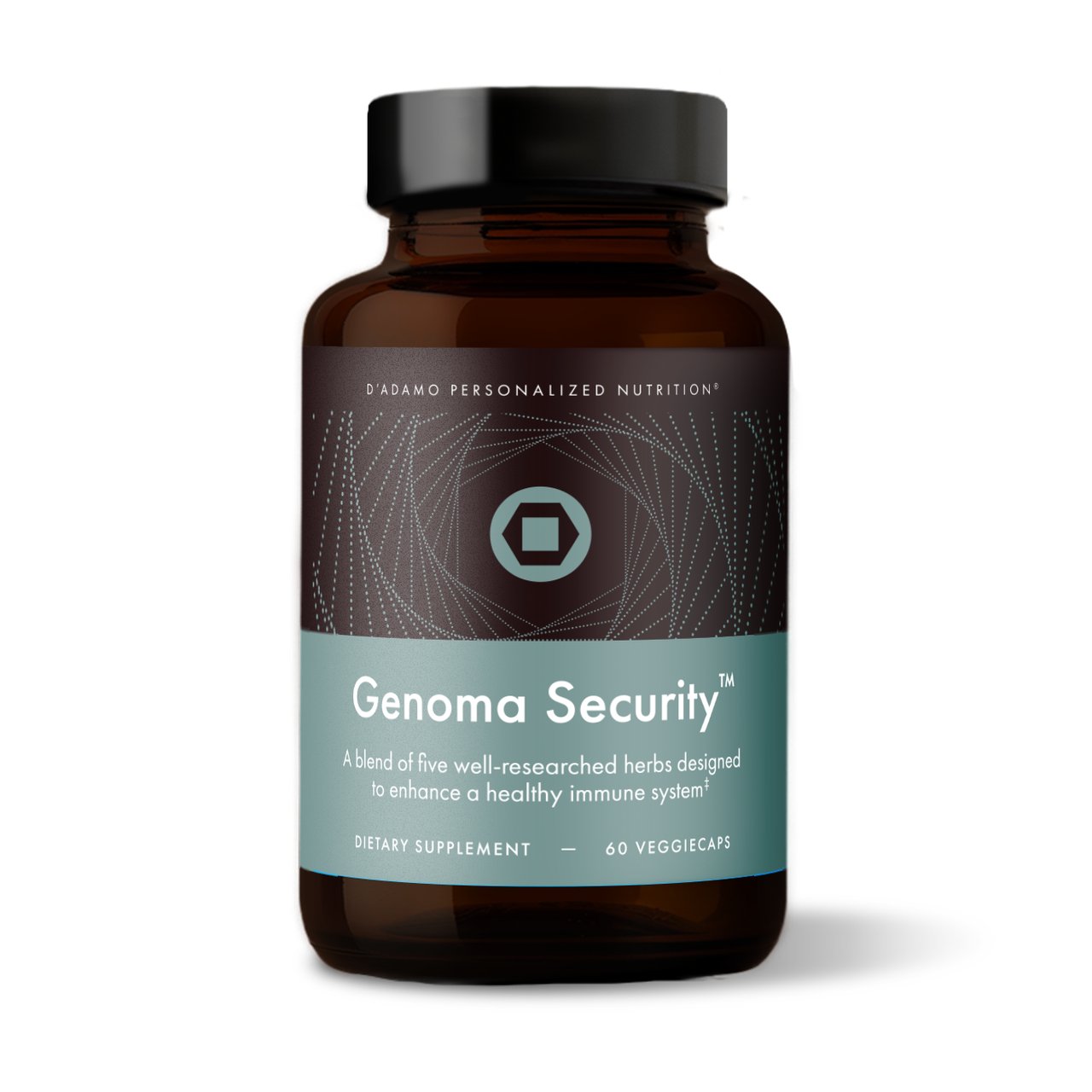 D'Adamo Personalized Nutrition Genoma Security, 60 Count Supplement Facts