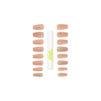 Press On Nails & Glue -Nude