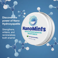Nano Hydroxyapatite Xylitol-free Peppermint Mint Tin