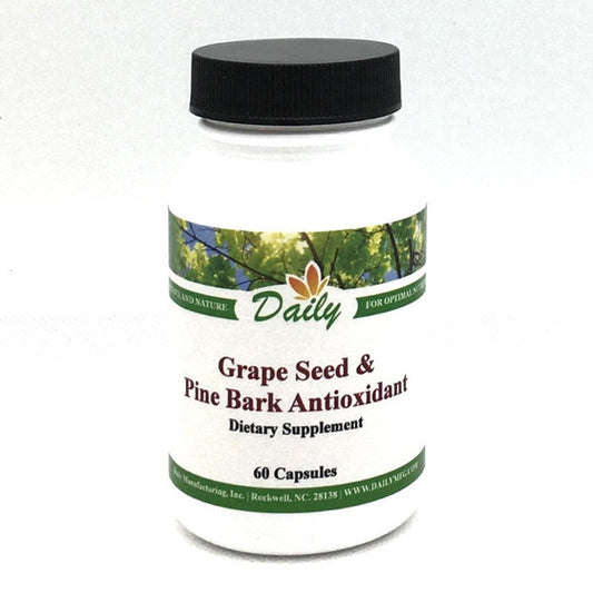 Daily Manufacturing Grape Seed & Pine Bark Extracts (OPC & Citrus Bioflavonoids)