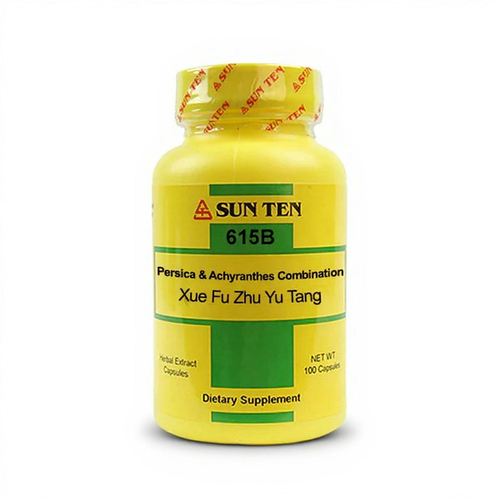 Sun Ten - Persica & Achyranthes Combination Capsules / Xue Fu Zhu Yu Tang 615B