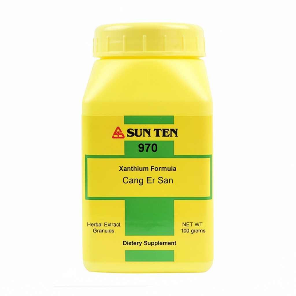Sun Ten - Xanthium Formula Cang Er San 970 Concentrated Granules 100g