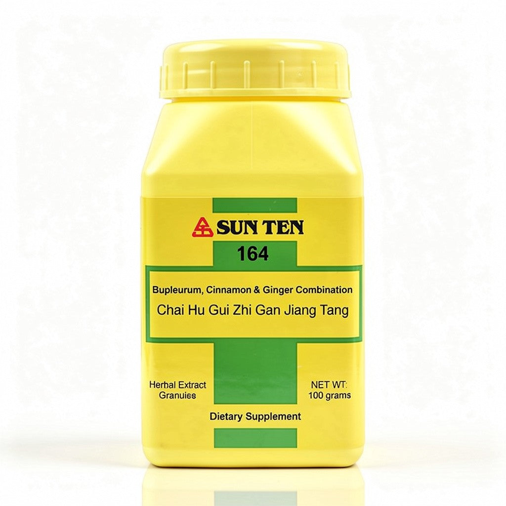 Sun Ten - BUPLEURUM, Cinnamon & Ginger C Chai Hu GUI Zhi Gan Jiang Tang 164 Concentrated Granules 100g