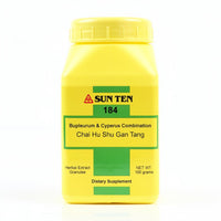 Sun Ten - BUPLEURUM & Cyperus COMBINATIO Chai Hu Shu Gan Tang 184 Concentrated Granules 100g