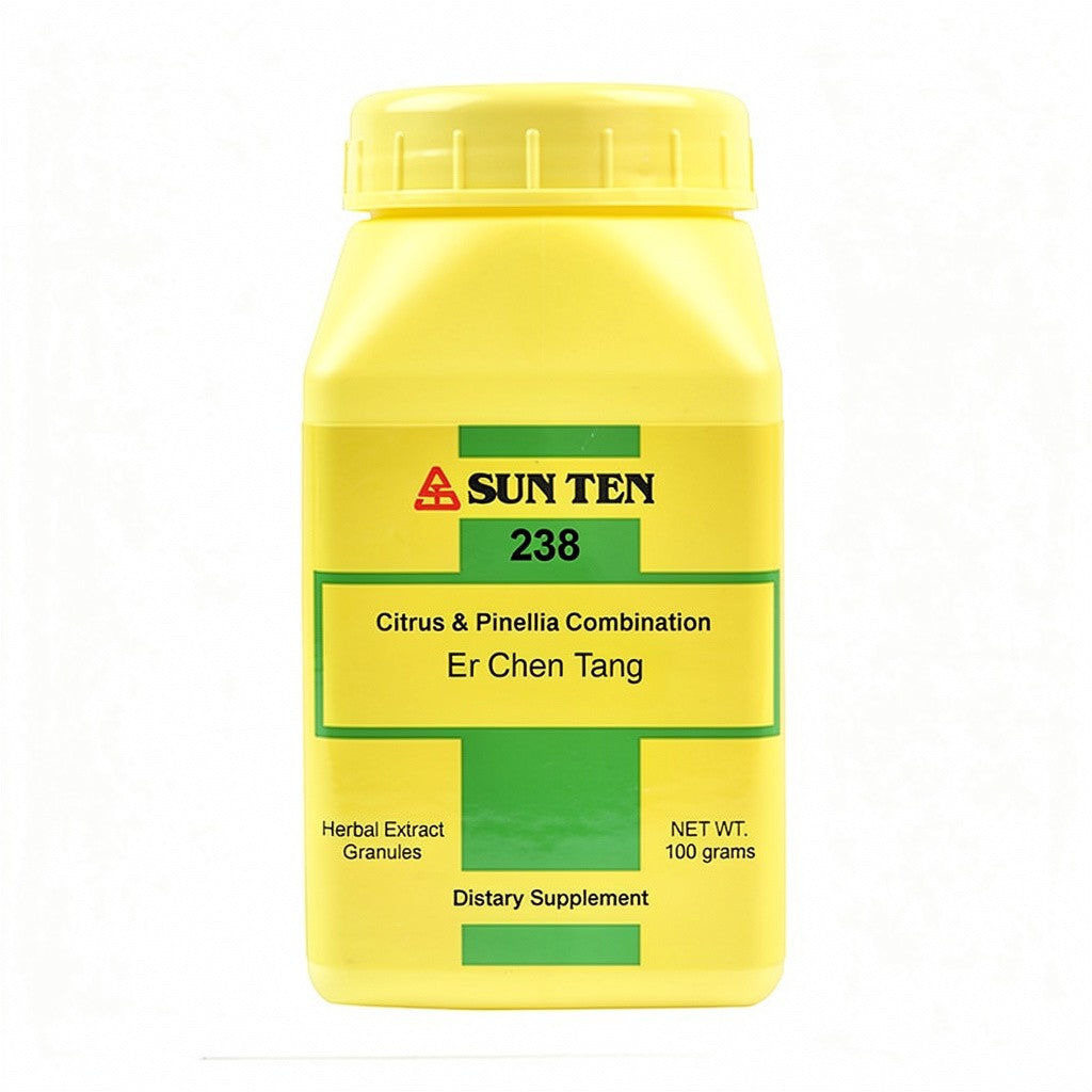 Sun Ten - Citrus & PINELLIA Combination Er Chen Tang 238 Concentrated Granules 100g by Baicao by SUN TEN