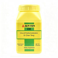 Sun Ten - Citrus & PINELLIA Combination Er Chen Tang 238 Concentrated Granules 100g by Baicao by SUN TEN