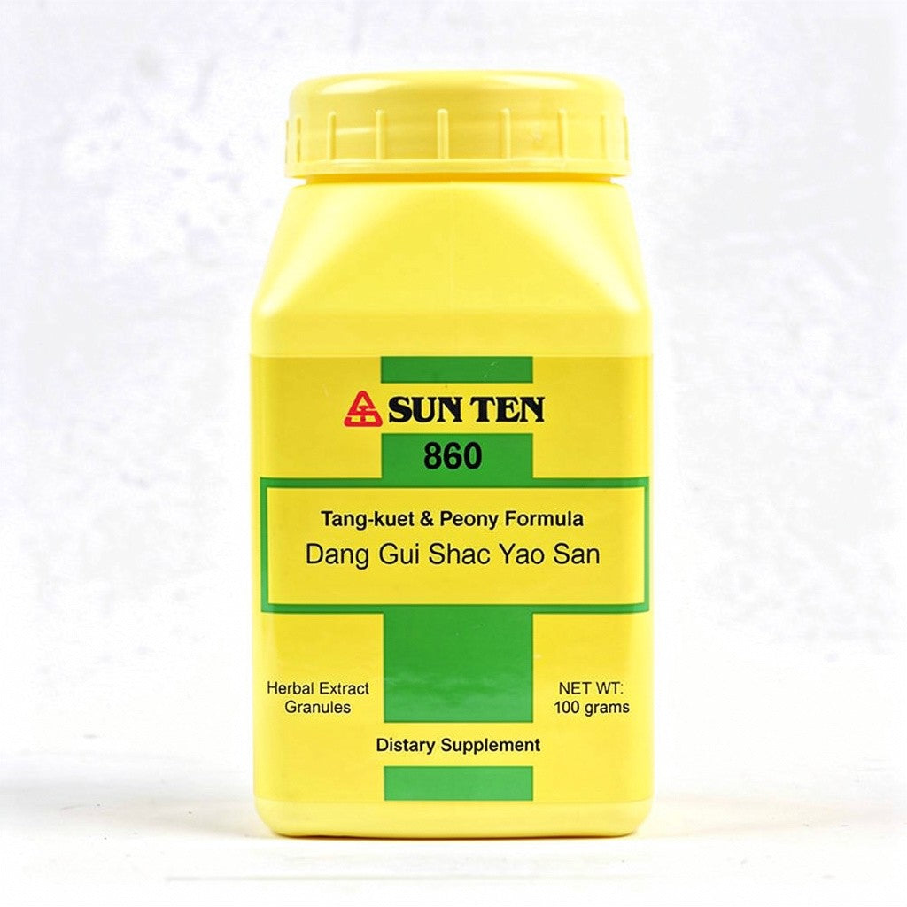 Sun Ten - Tang-KUEI & Peony Formula Dang GUI Shao Yao San 860 Concentrated Granules 100g